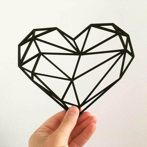 geometric heart