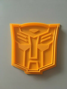 Autobot Transformers 3D Printed Cookie Cutter Stamp Baking Biscuit Shape Tool