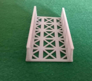 Small Girder Bridge N Gauge Model Railway Supports Brick/ Stonework Detail