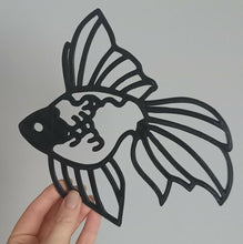 Load image into Gallery viewer, Geometric Fish Wall Art Decor Hanging Decoration Animal Artwork
