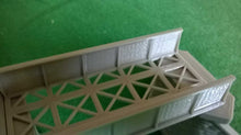 Load image into Gallery viewer, Girder Bridge TT120 Gauge Model Railway Bridge Support Girders Stonework Piers
