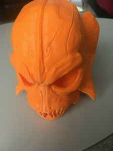 The Creature From The Black Lagoon Skull Model Moving Jaw Bones 3d Printed