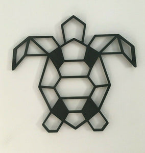 Geometric Turtle Wall Art Decor Hanging Decoration Origami Style