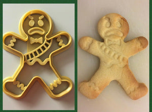 Fortnite Merry Marauder Gingerbread 3D Printed Cookie Cutter Stamp Baking Shape