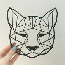 Load image into Gallery viewer, Geometric Leopard Wall Art Decor Hanging Decoration Origami Style

