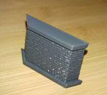 Load image into Gallery viewer, OO Gauge Bridge Support Abutment Pier Model Railway Girder Support Brick Stone
