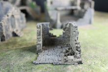 Load image into Gallery viewer, The Cannonball Rubble Ruin Terrain Building 28mm 3d Printed Wargaming Dungeons
