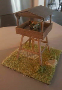 Wargaming Guard Tower 28mm Watchtower Terrain Scenery Bolt Action Table Top Game