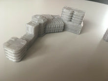 Load image into Gallery viewer, Wargame Warhammer Role Play Barricades x 2 3D Printed Grey
