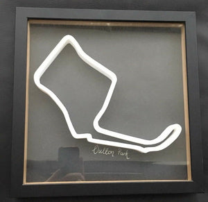 Oulton Park Circuit Replica Track Art Freestanding Wall Mounted Race Track 3D
