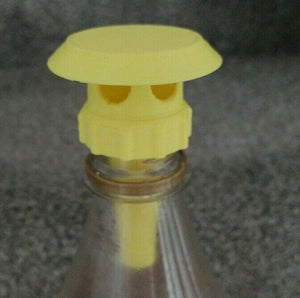 Wasp Trap Pop Bottle Trap Killer Pest Control Fly Insect Bottle Top Yellow x2