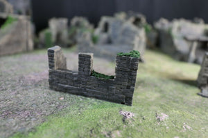 The Ruined House Terrain Building 28mm 3d Printed Wargaming Dungeons