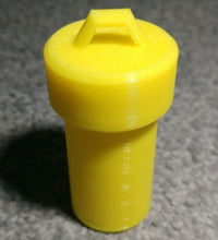 Load image into Gallery viewer, Motorcycle Ear Plug Small Storage Pot with Screw Lid Earplug Holder Geocache Container
