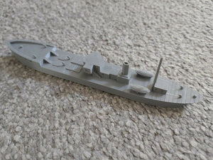 Coastal Freighter Model 1/300th Scale Sea Diorama Scenery Naval Ship Table Top Objective
