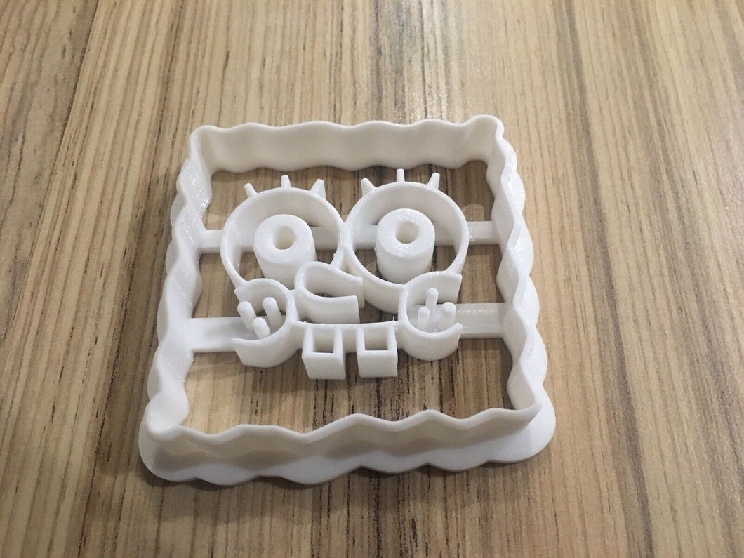 Spongebob Squarepants Cookie Cutter For Baking Fondant Dough Cakes Biscuits