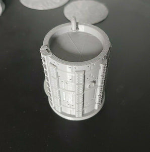 Warhammer War Game Chemical Storage Tanks Vats D+D Scenery Hides 3d Printed 15mm
