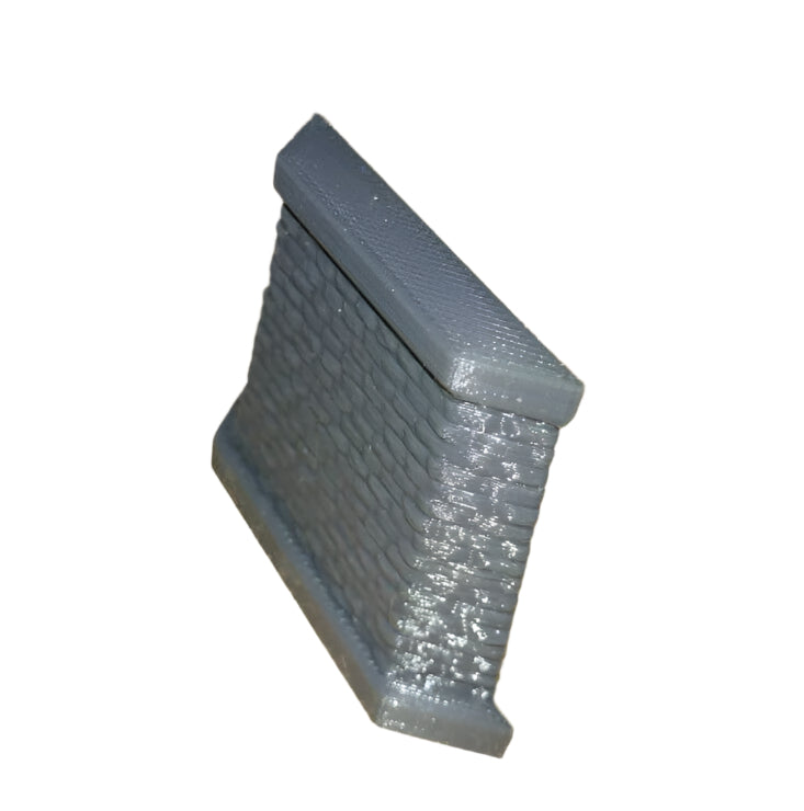 OO Gauge Bridge Support Abutment Pier Model Railway Girder Support Bri ...