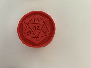 D20 Inspiration Tokens for Dungeons And Dragons D&D DND DM Gaming Pack of 5