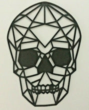 Load image into Gallery viewer, Geometric Skull Large Wall Art Hanging Gothic Decoration Pick Your Colour
