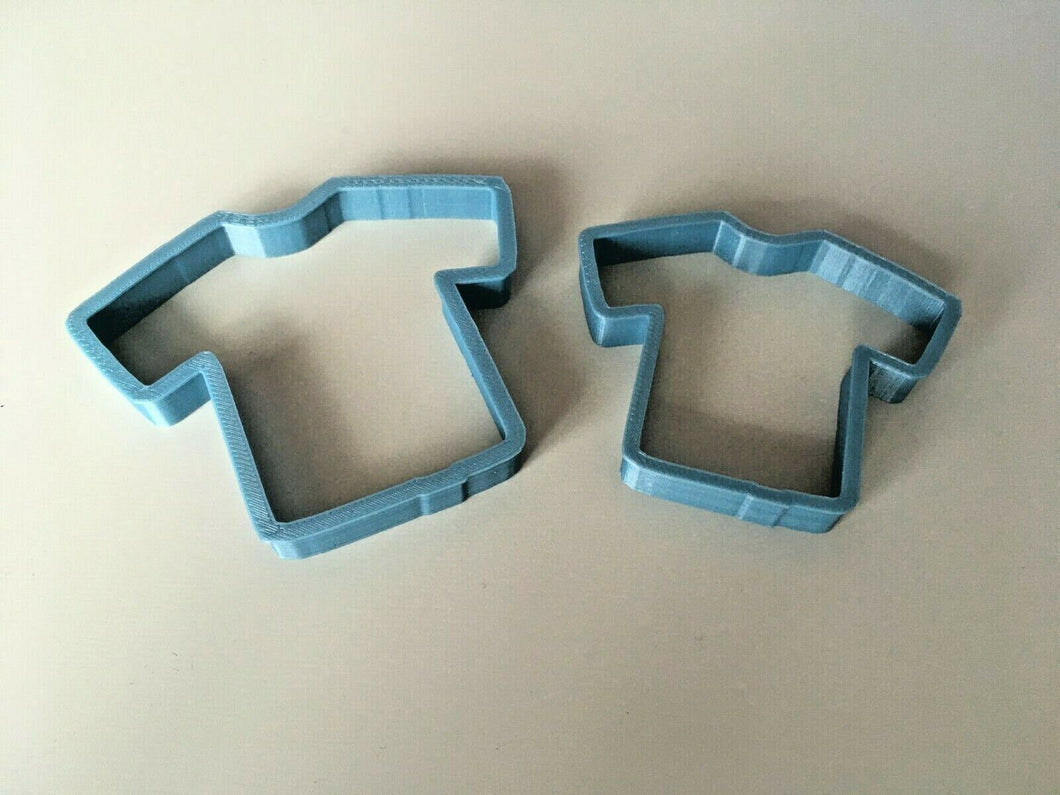 Tshirt Football Shirt 3D Printed Cookie Cutter Stamp Baking Biscuit Tool