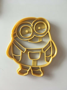 Minion Despicable Me 3D Printed Cookie Cutter Stamp Baking Biscuit Shape Tool