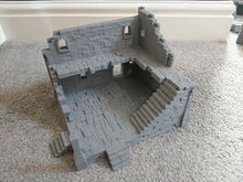 Load image into Gallery viewer, The Ruined Tavern Terrain Building 28mm 3d Printed Wargaming Dungeons
