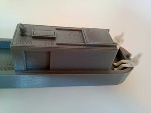 Working Cargo Canal/River Barge/Boat 00 Gauge Model Railway Scenery