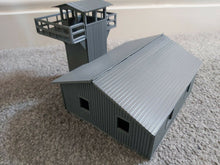 Load image into Gallery viewer, Wargaming Aerodrome Control Tower 28mm Watchtower Terrain Scenery Bolt Action

