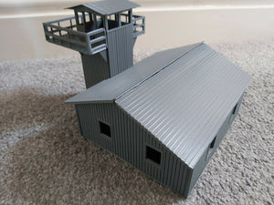 Wargaming Aerodrome Control Tower 28mm Watchtower Terrain Scenery Bolt Action