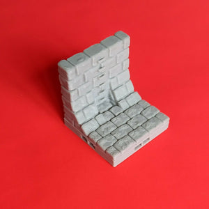Dungeons and Dragons Style Sewers Tile Wall and Floor Pieces 2 x 2inch
