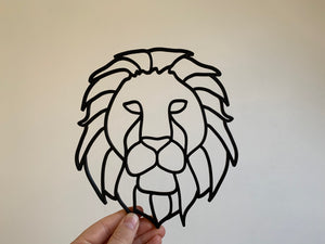 Geometric Lion Animal Wall Art Decor Hanging Decoration