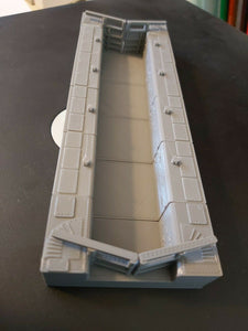 N Gauge Model Railway Canal Lock Scenery Kit Modular Lock Gates Narrowboat
