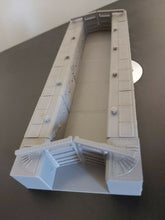 Load image into Gallery viewer, N Gauge Model Railway Canal Lock Scenery Kit Modular Lock Gates Narrowboat
